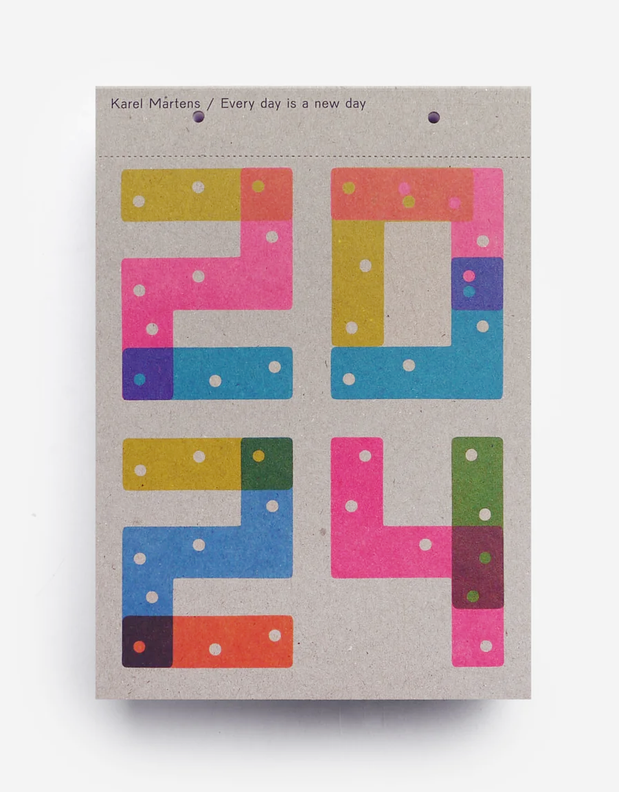 Karel Martens Calendar 2024 / Every day is a new day Hyper Hypo