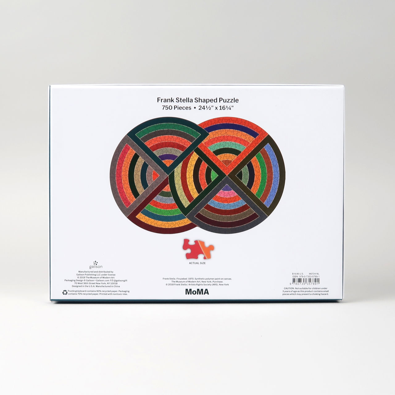 Moma Frank Stella 750 Piece Shaped Puzzle