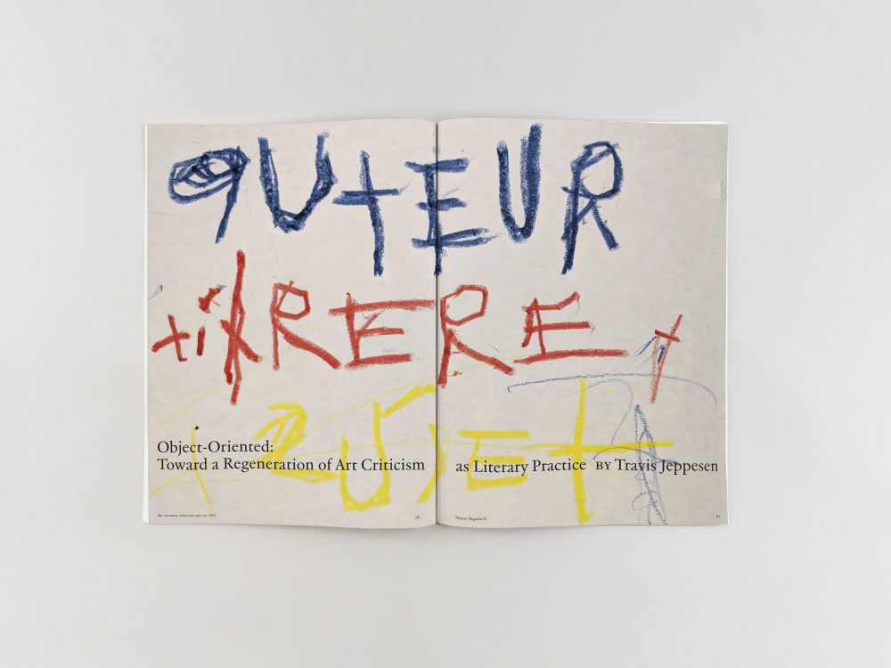 Mousse Magazine 81 Autumn 2022