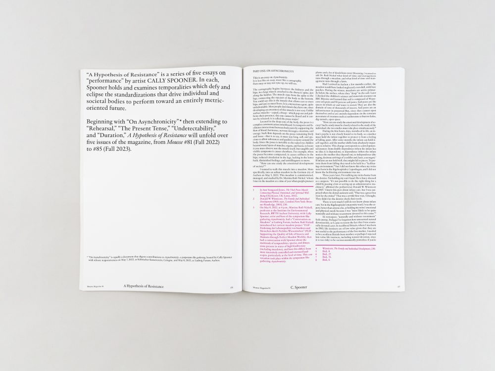 Mousse Magazine 81 Autumn 2022