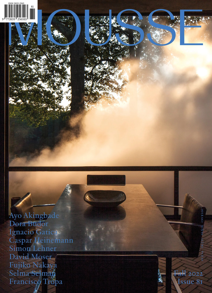 Mousse Magazine 81 Autumn 2022