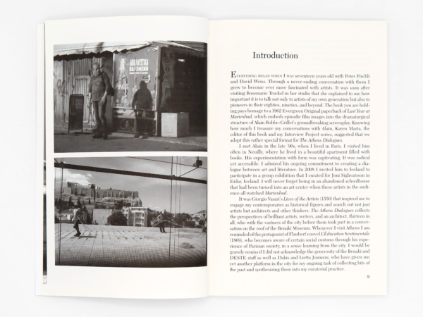 Hans Ulrich Obrist: The Athens Dialogues