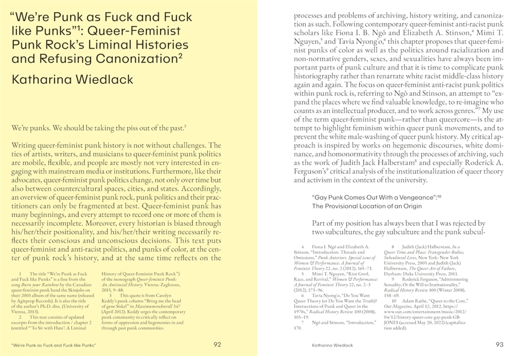 Fringe of the Fringe: Queering Punk Media History