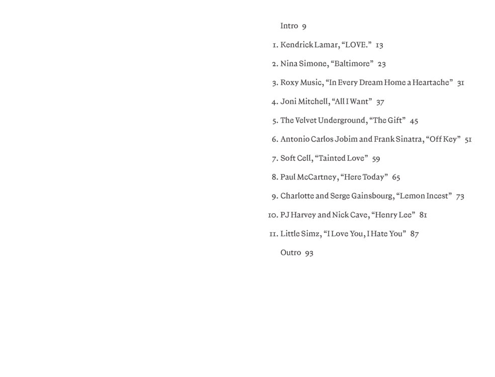 Tainted Love: From Nina Simone to Kendrick Lamar