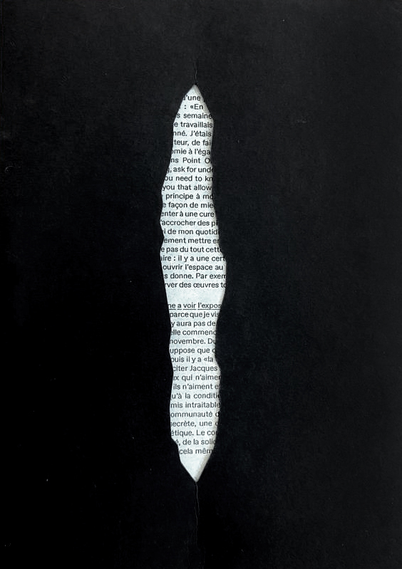 Everything I Picture Disappears Vol 3 “I did an exhibition in my house, nobody came.”