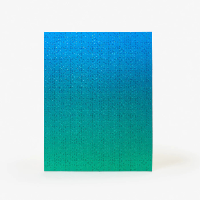Areaware – Gradient Puzzle Blue/Green – 500 piece