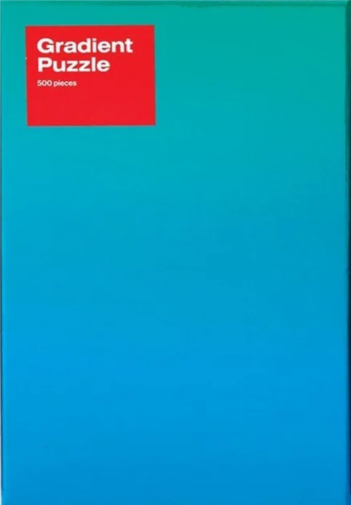 Areaware – Gradient Puzzle Blue/Green – 500 piece