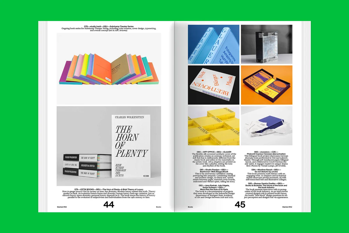 Slanted #42 – Books