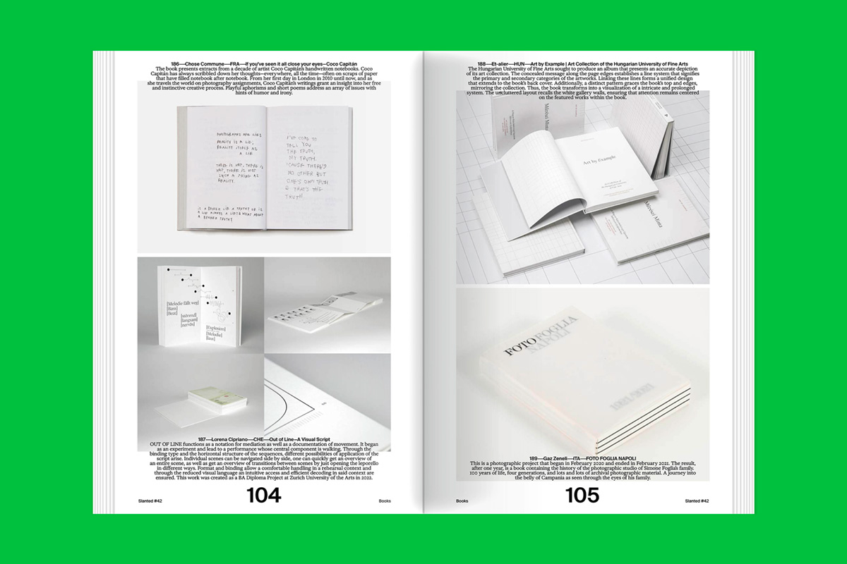 Slanted #42 – Books