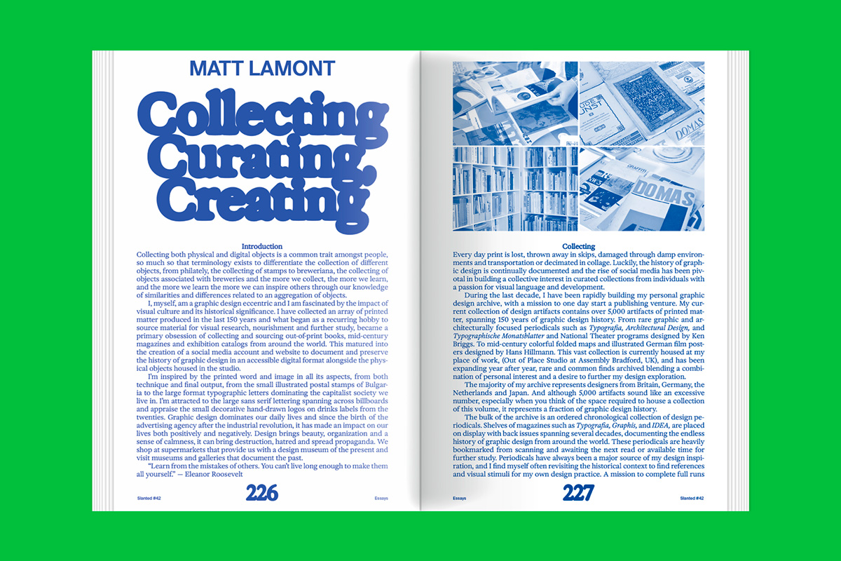 Slanted #42 – Books