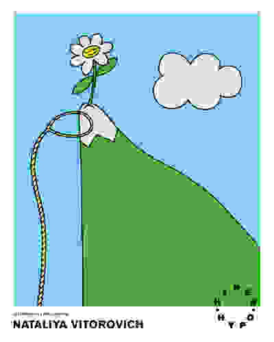 Flower on a high peak - Hyper Hypo poster 073