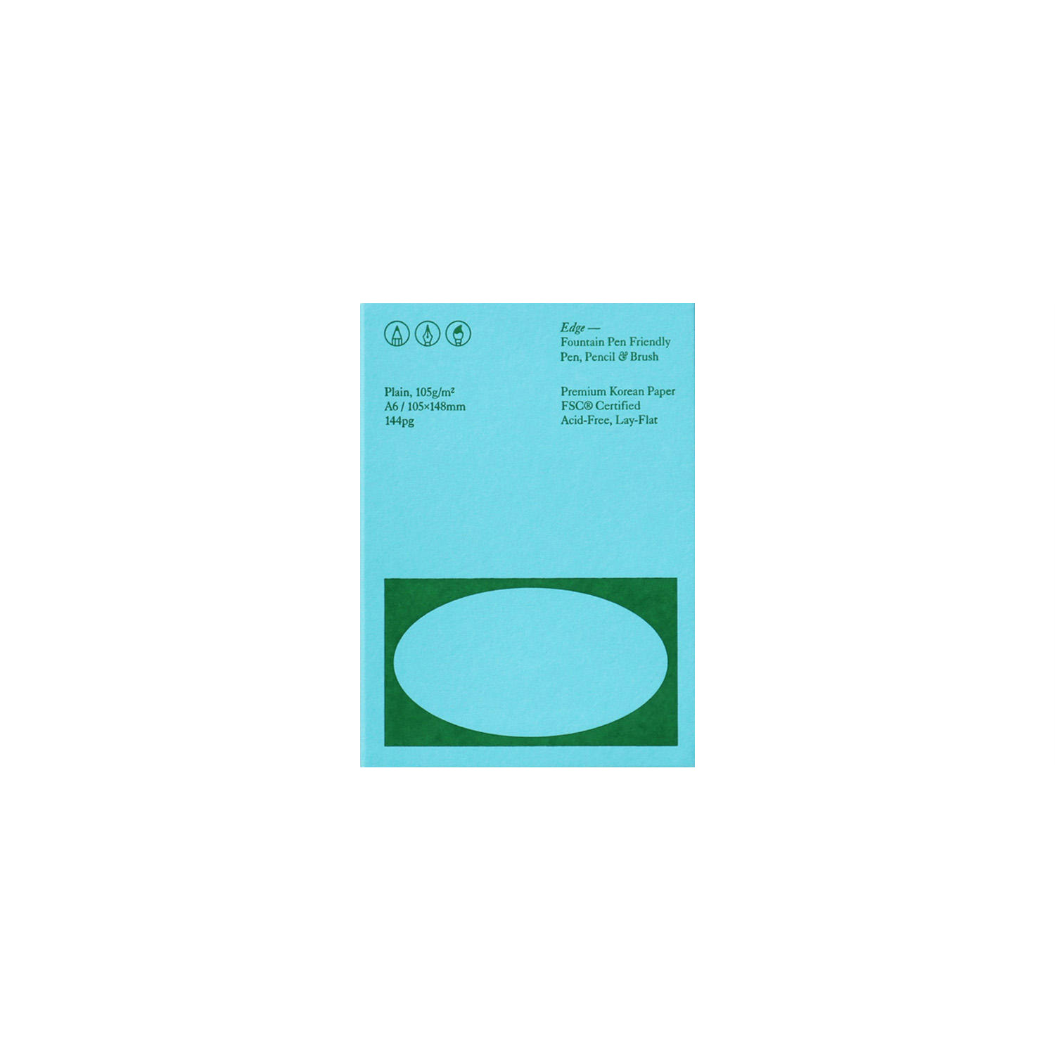 Edge Retro Notebook A6
