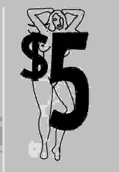 5 Dollars for 3 Minutes (Signed)