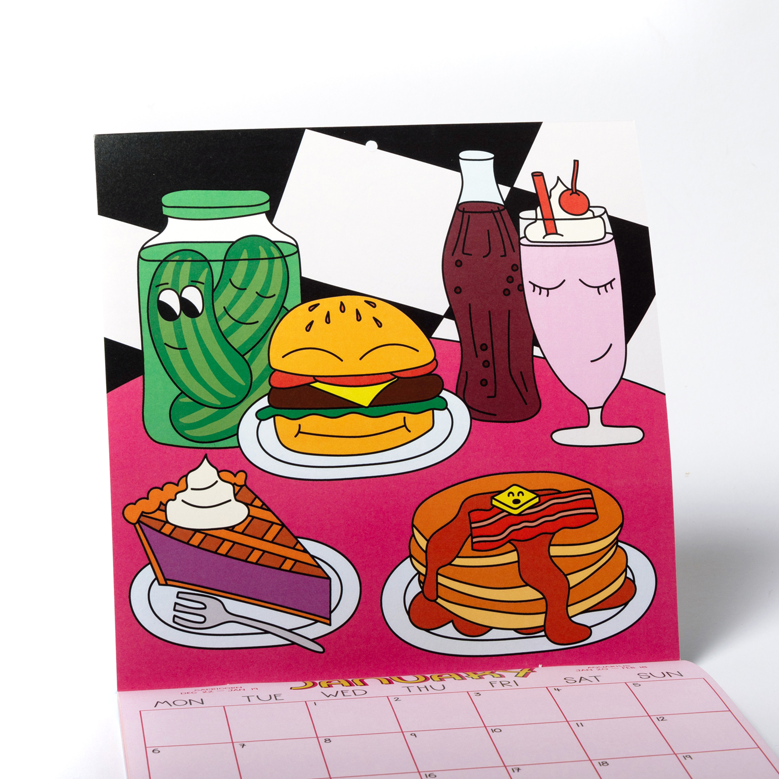 Studio Nattu 2025 Food Calendar