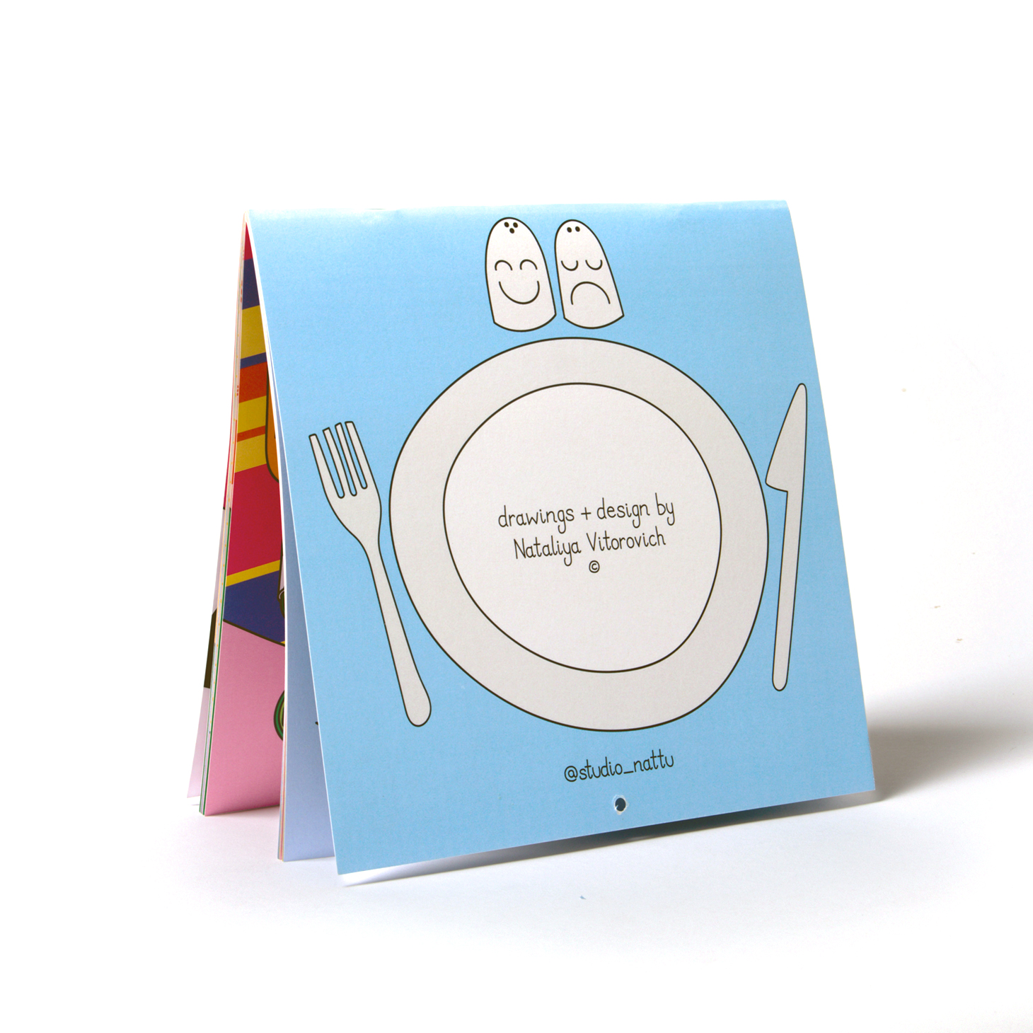 Studio Nattu 2025 Food Calendar