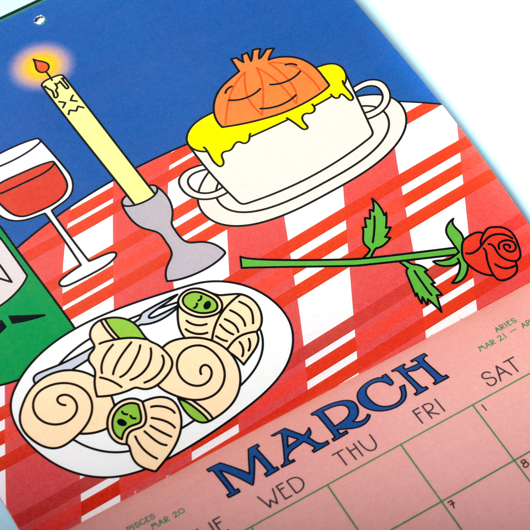 Studio Nattu 2025 Food Calendar