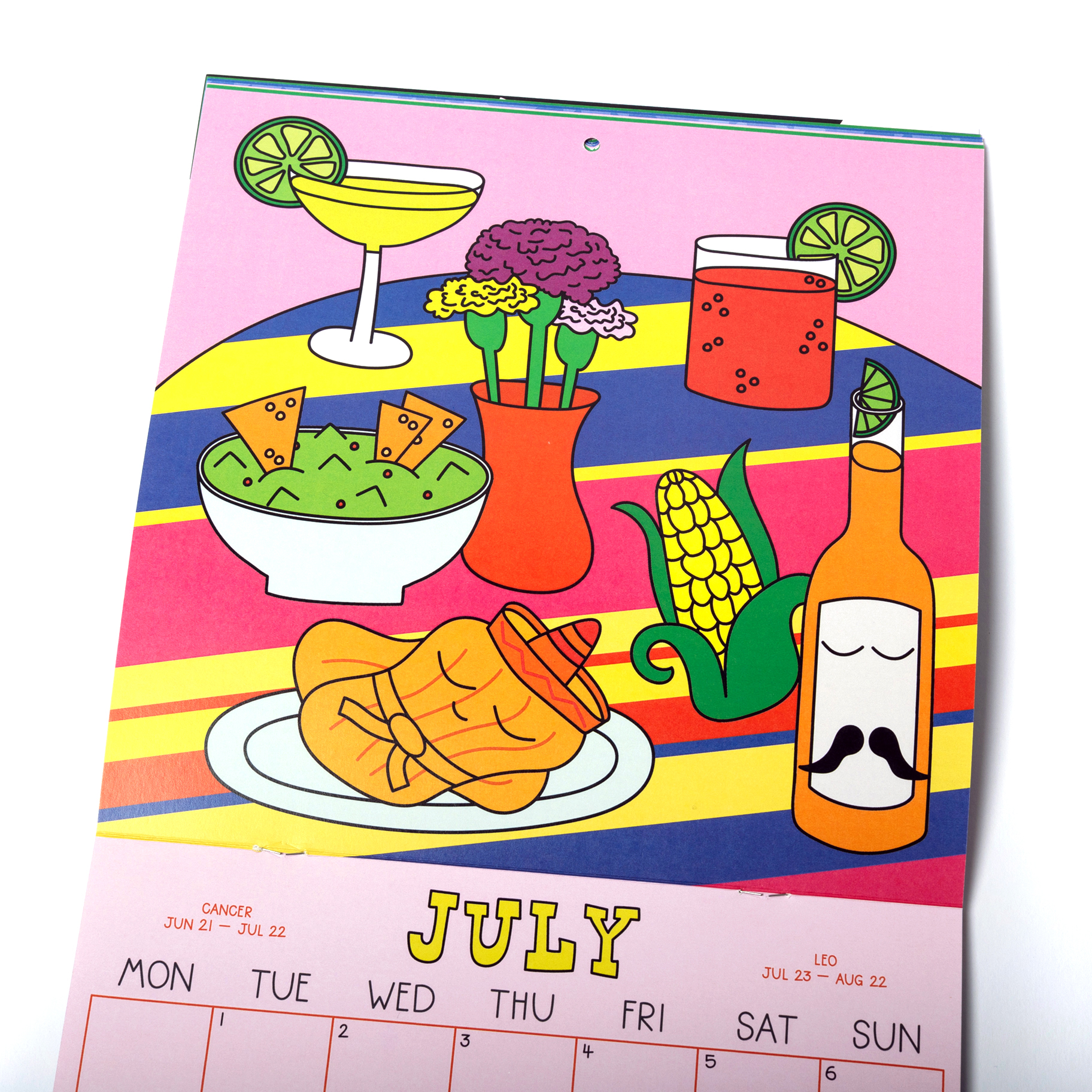 Studio Nattu 2025 Food Calendar