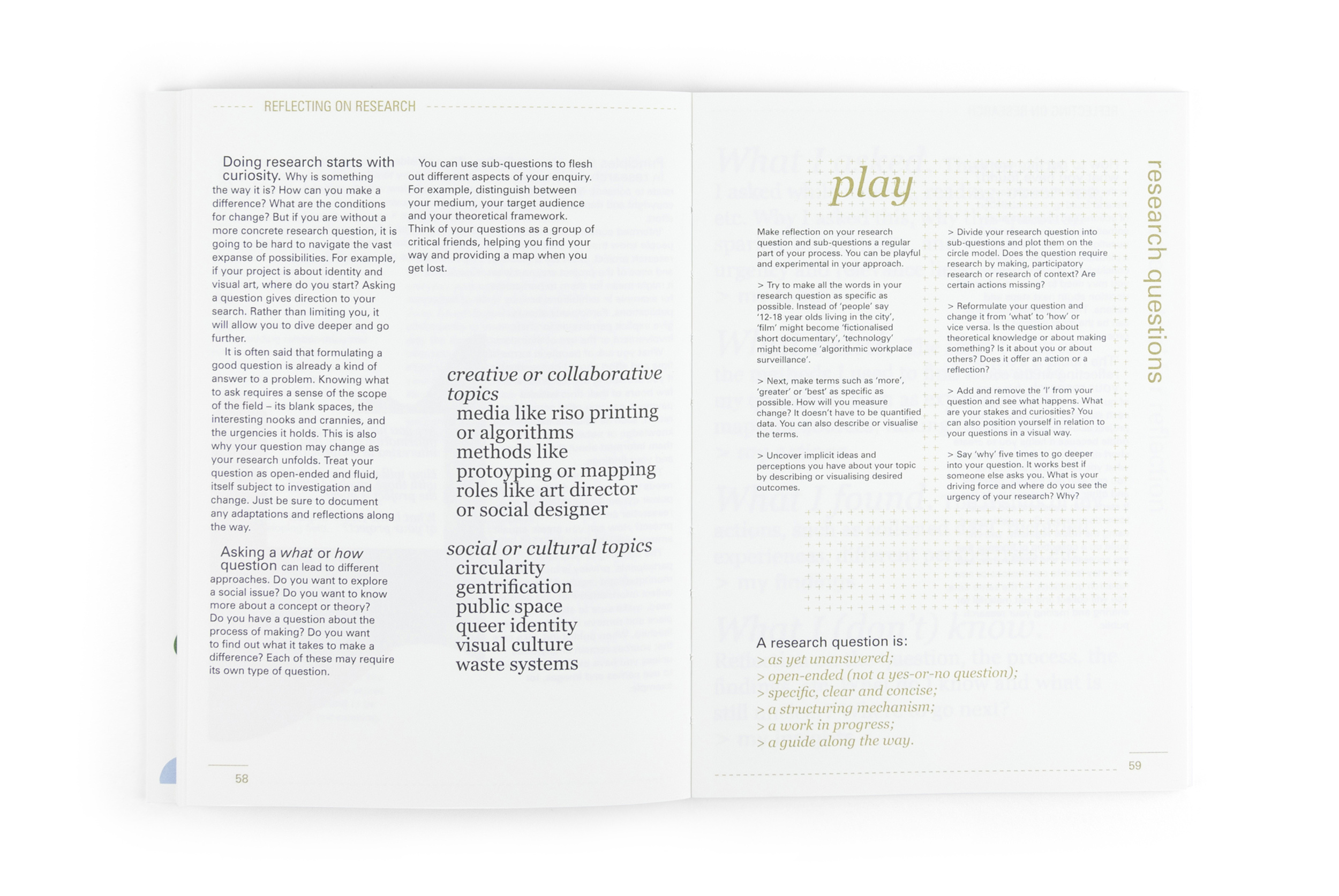Hands on Research for Artists, Designers & Educators