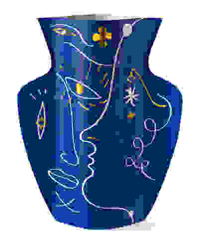 Jaime Hayon: Paper Vase Blue