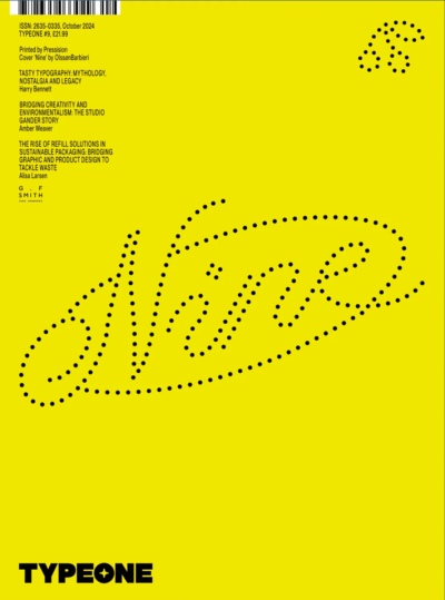 Typeone #9: Packaging, Food and Typography