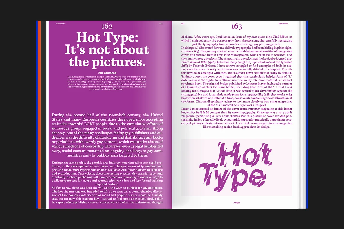 Slanted 45: Sex