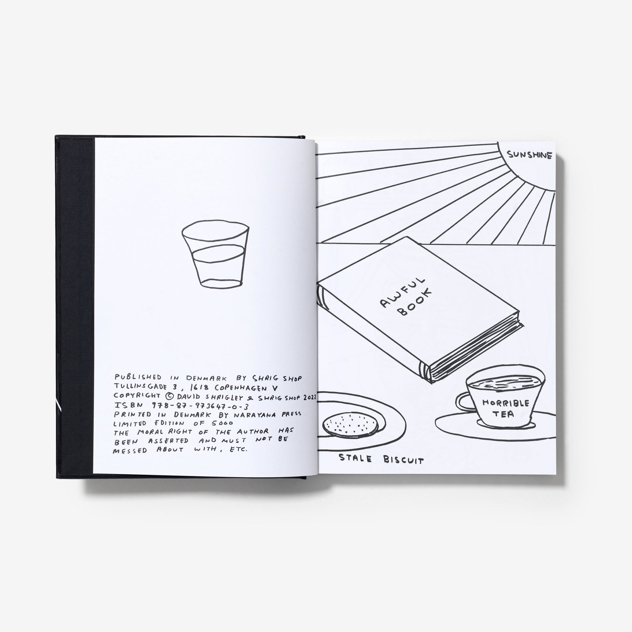 David Shrigley: I Am The Jug You Are The Glass
