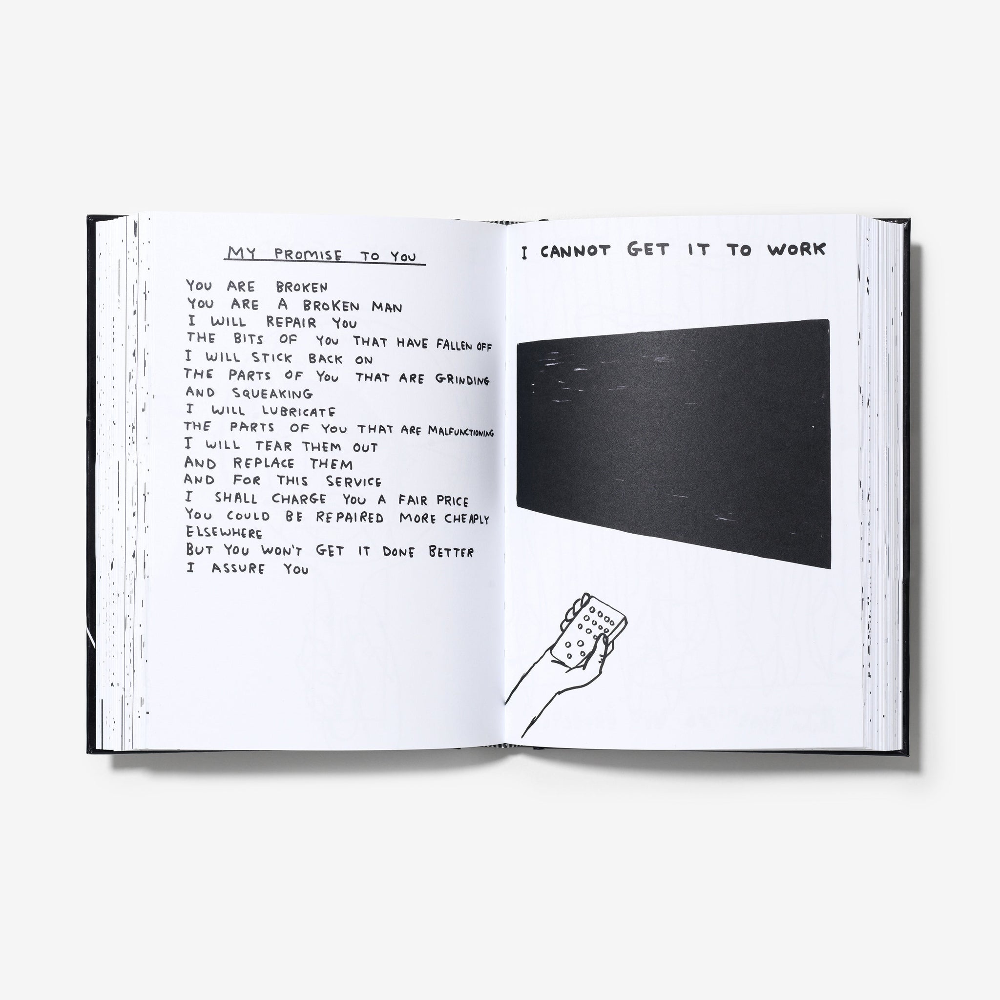 David Shrigley: I Am The Jug You Are The Glass