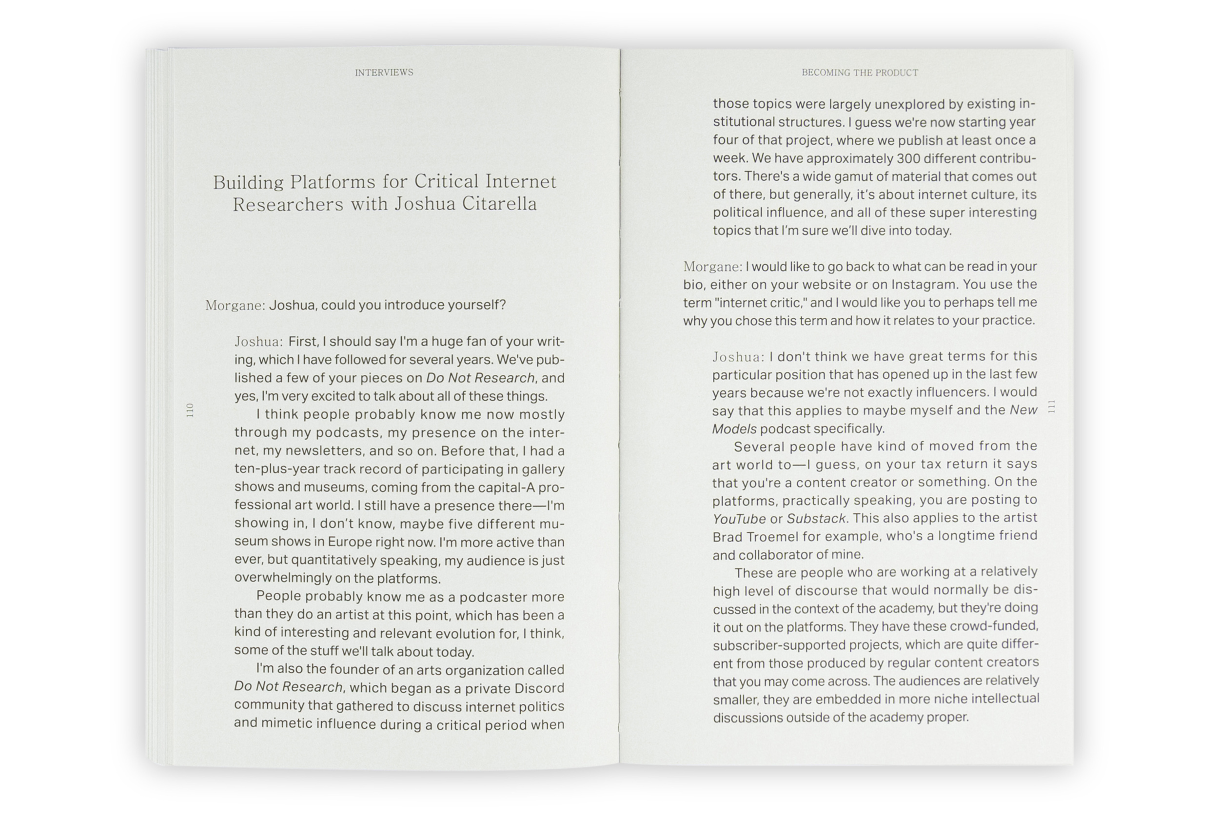 Becoming the Product: The Critical Internet Researcher as a Virtual Intellectual