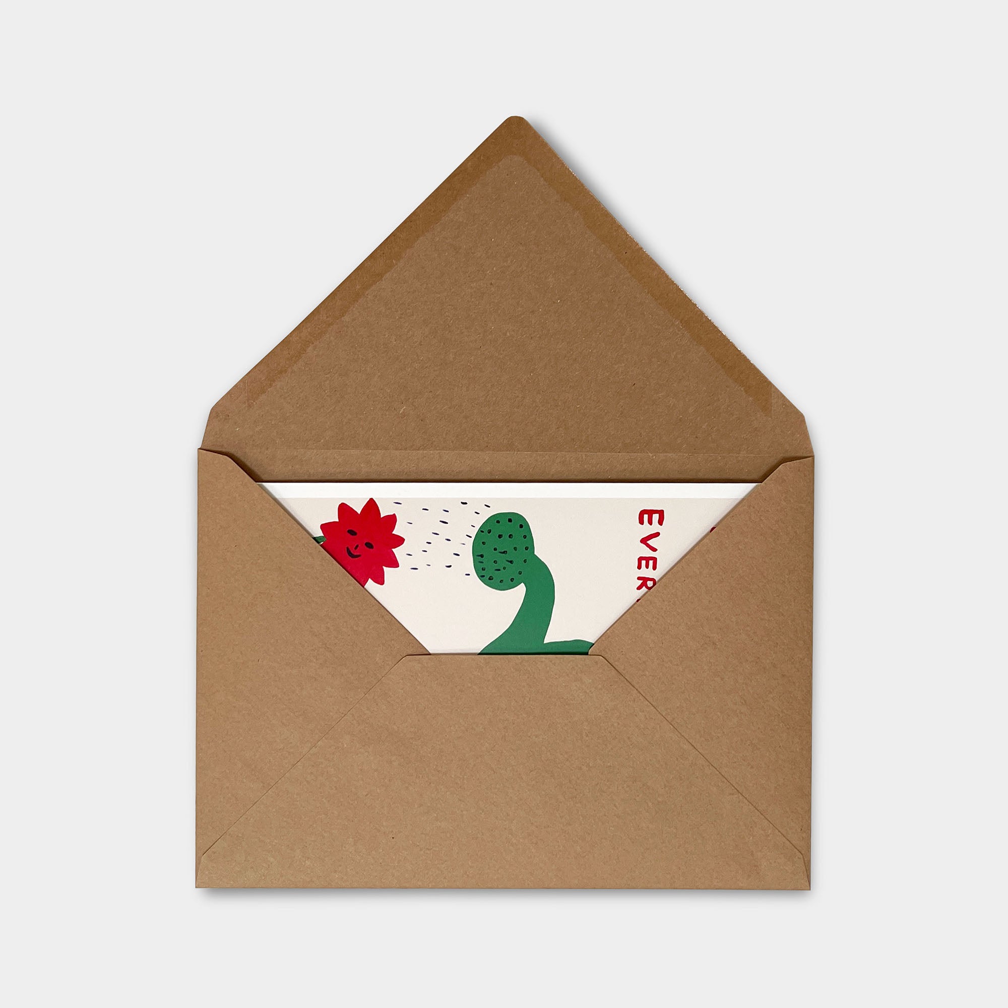 David Shrigley: “Be Kind to Everyone” Greeting Card