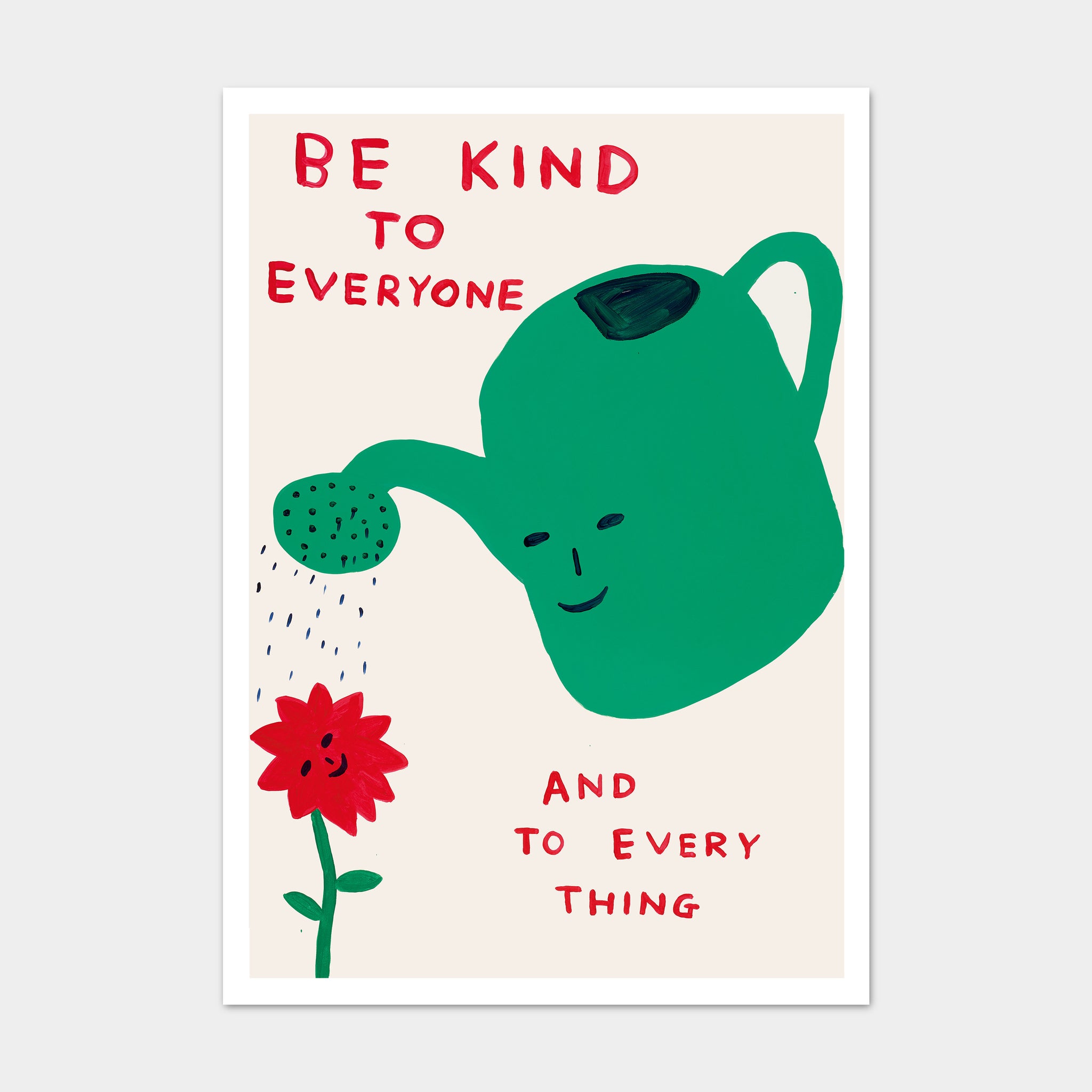 David Shrigley: “Be Kind to Everyone” Greeting Card