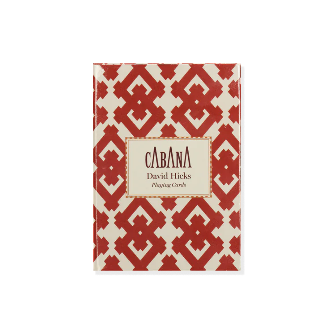 Cabana: David Hicks Chevron Playing Cards