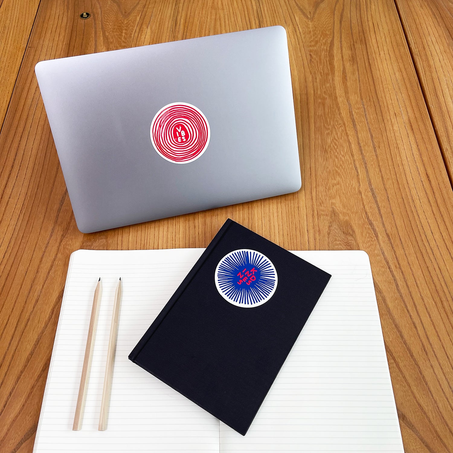 David Shrigley: Kindness & Vibes Sticker Pack