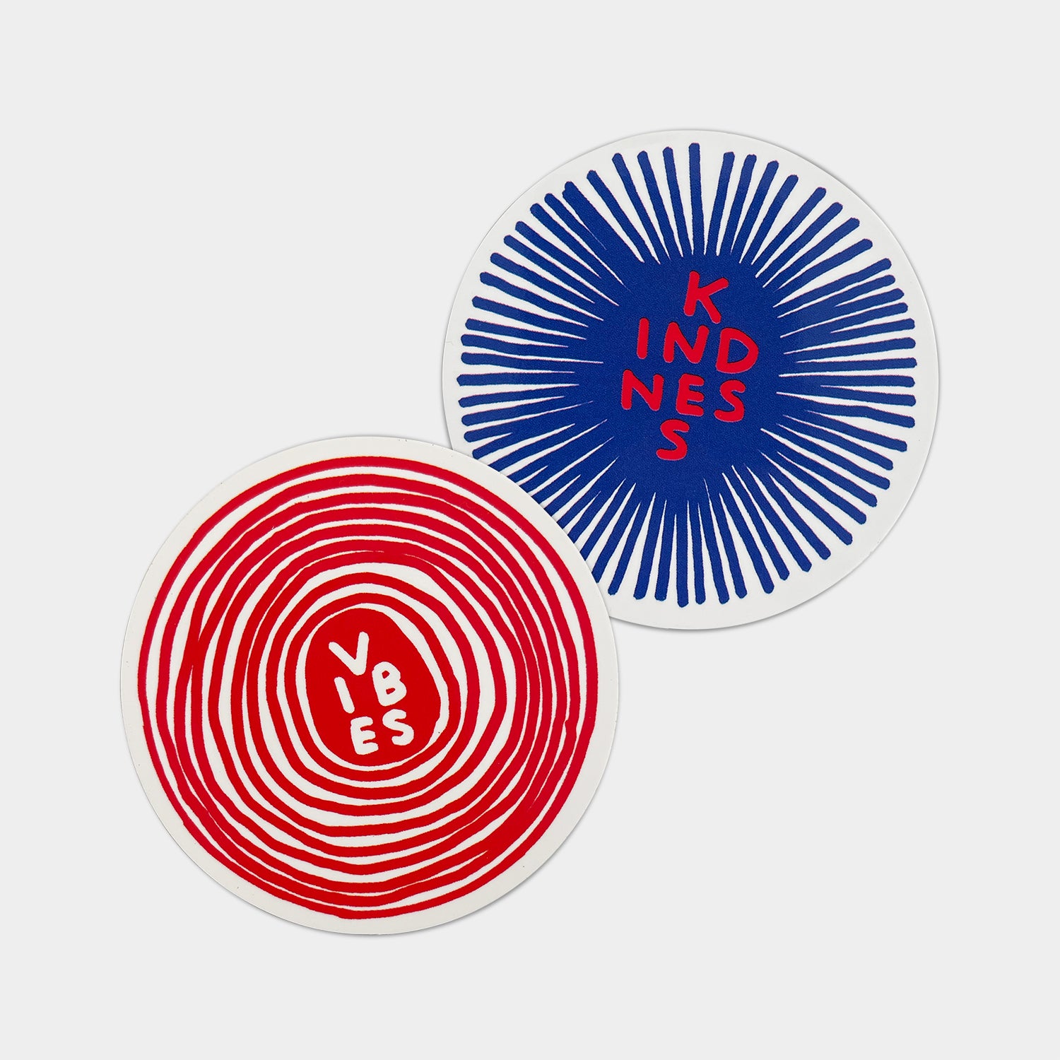 David Shrigley: Kindness & Vibes Sticker Pack