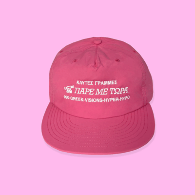 Hyper Hypo x Greek Visions Cap Pink