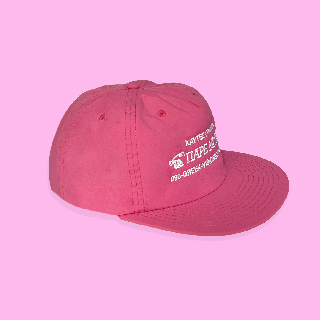 Hyper Hypo x Greek Visions Cap Pink