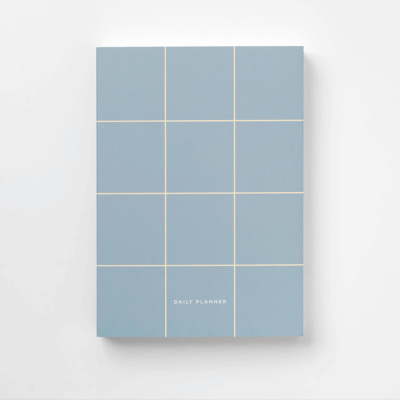 Daily Planner 2026 Sky Blue