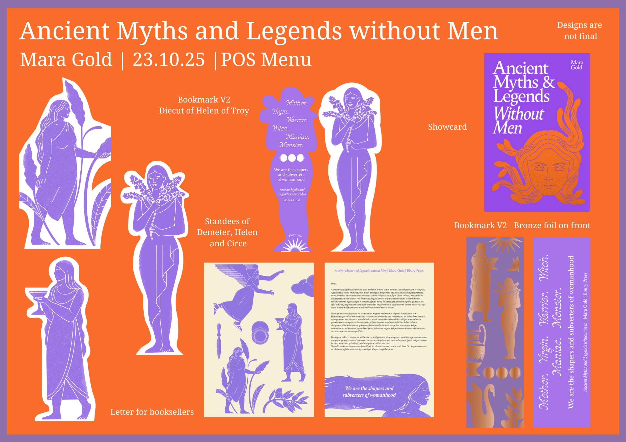 Ancient Myths and Legends Without Men