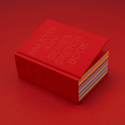 Palette Mini Series Sketchbook Red