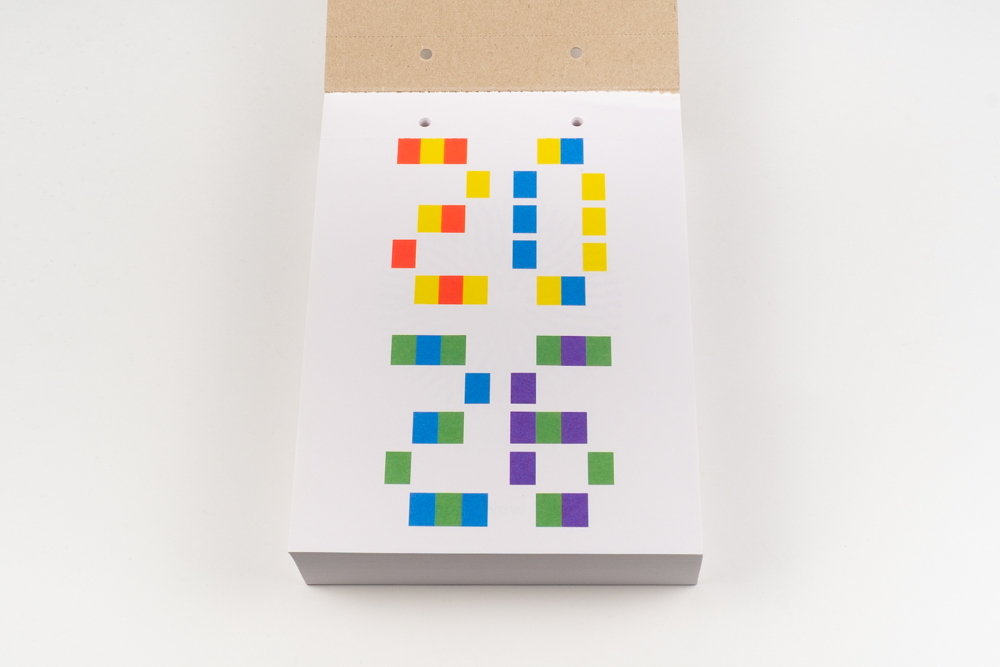 Karel Martens Calendar 2026: Every day is a new day