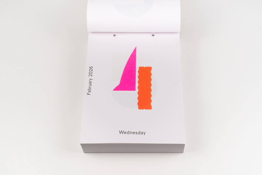 Karel Martens Calendar 2026: Every day is a new day