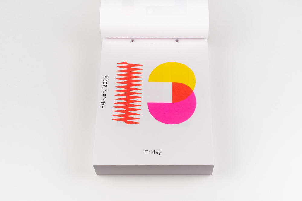 Karel Martens Calendar 2026: Every day is a new day