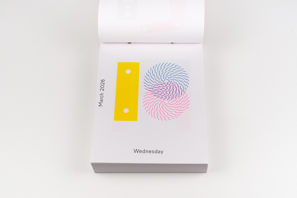 Karel Martens Calendar 2026: Every day is a new day