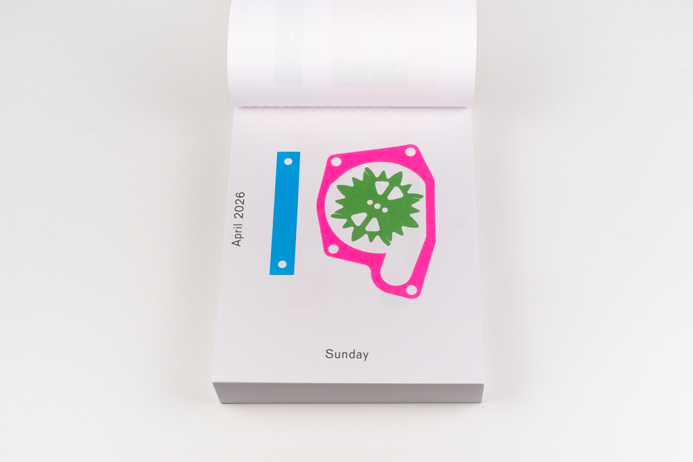 Karel Martens Calendar 2026: Every day is a new day