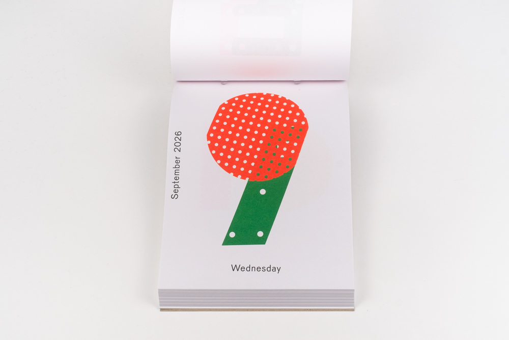 Karel Martens Calendar 2026: Every day is a new day