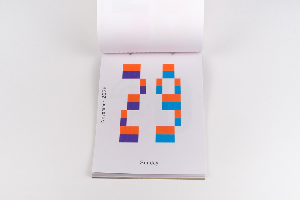 Karel Martens Calendar 2026: Every day is a new day