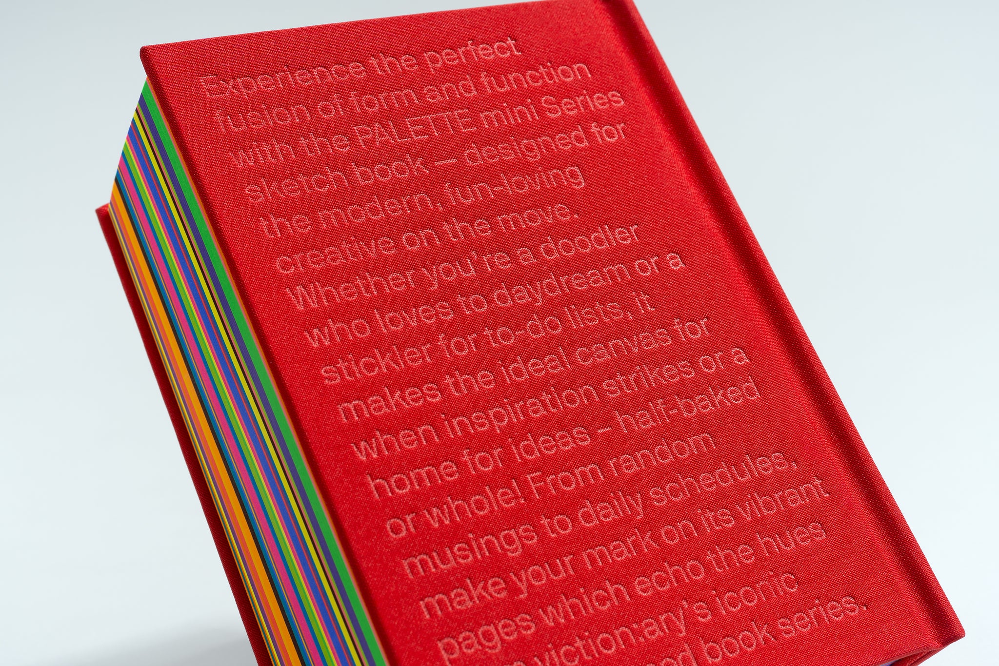 Palette Mini Series Sketchbook Red