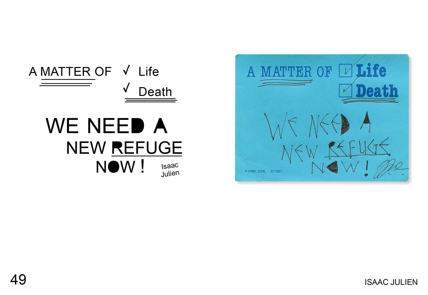 Wish You Were Here: 111 Artists, 111 Notes