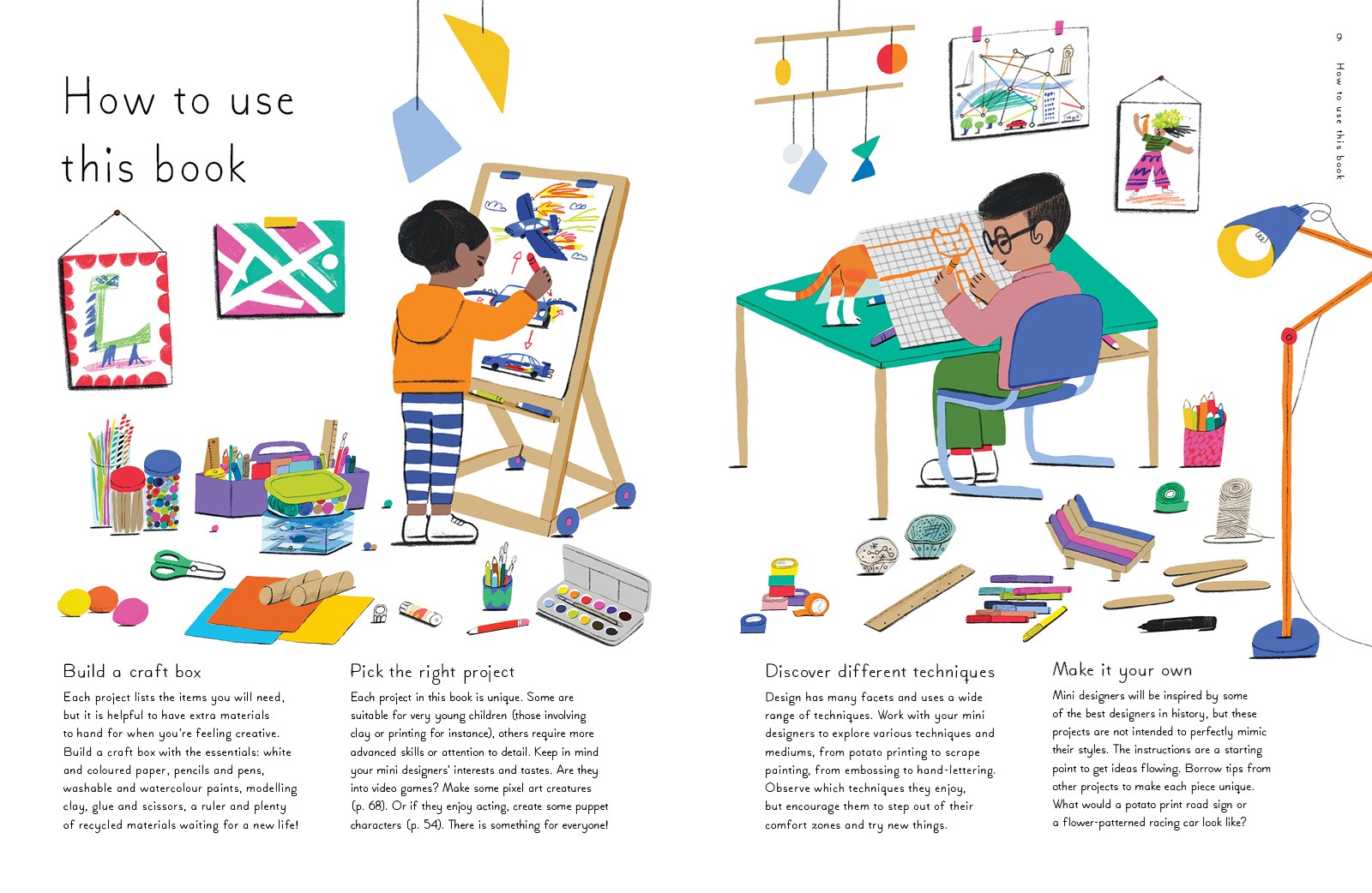 Mini Designers: 20 Projects Inspired by the Great Designers