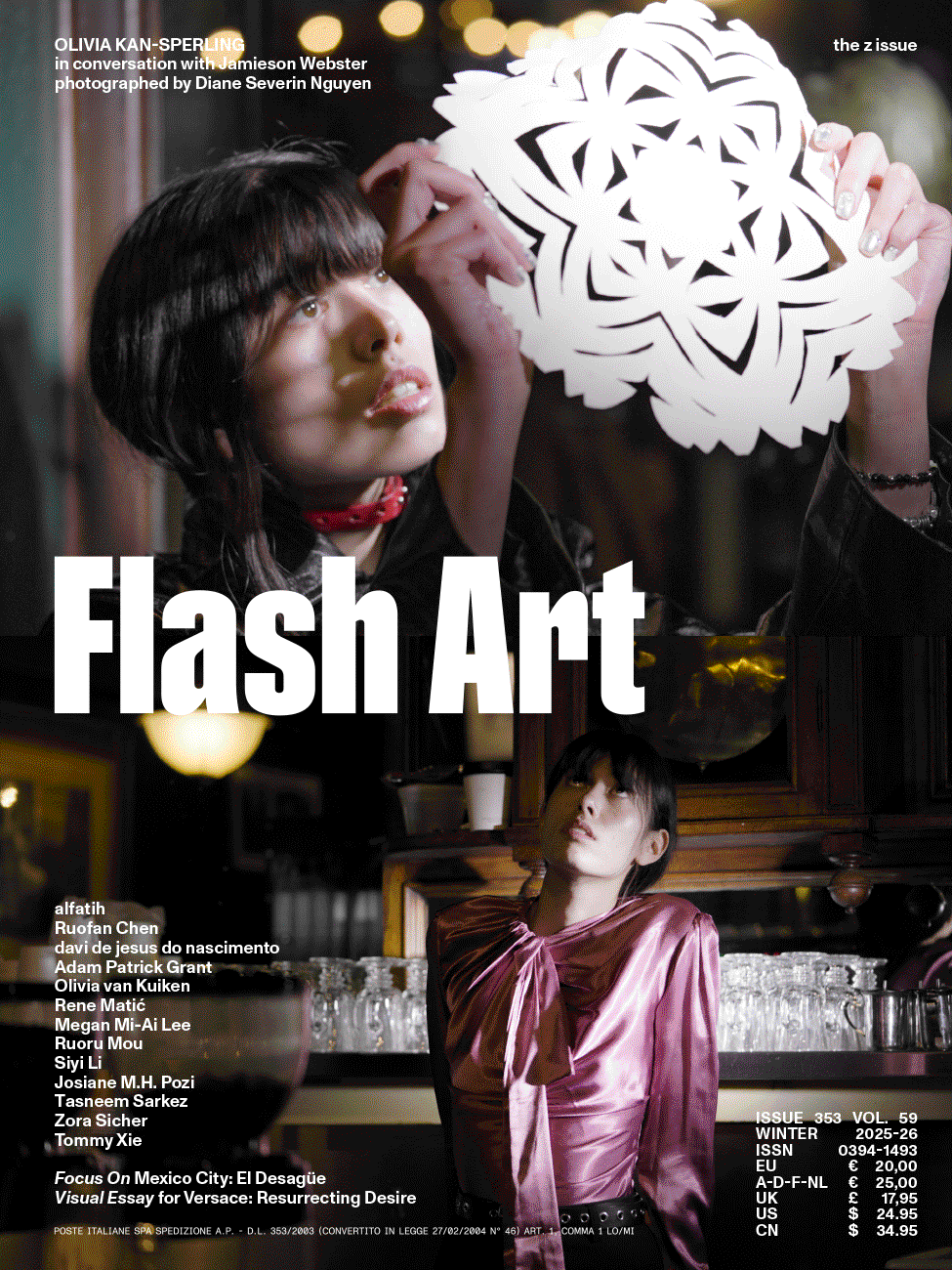 Flash Art #353: Τhe Ζ Ιssue