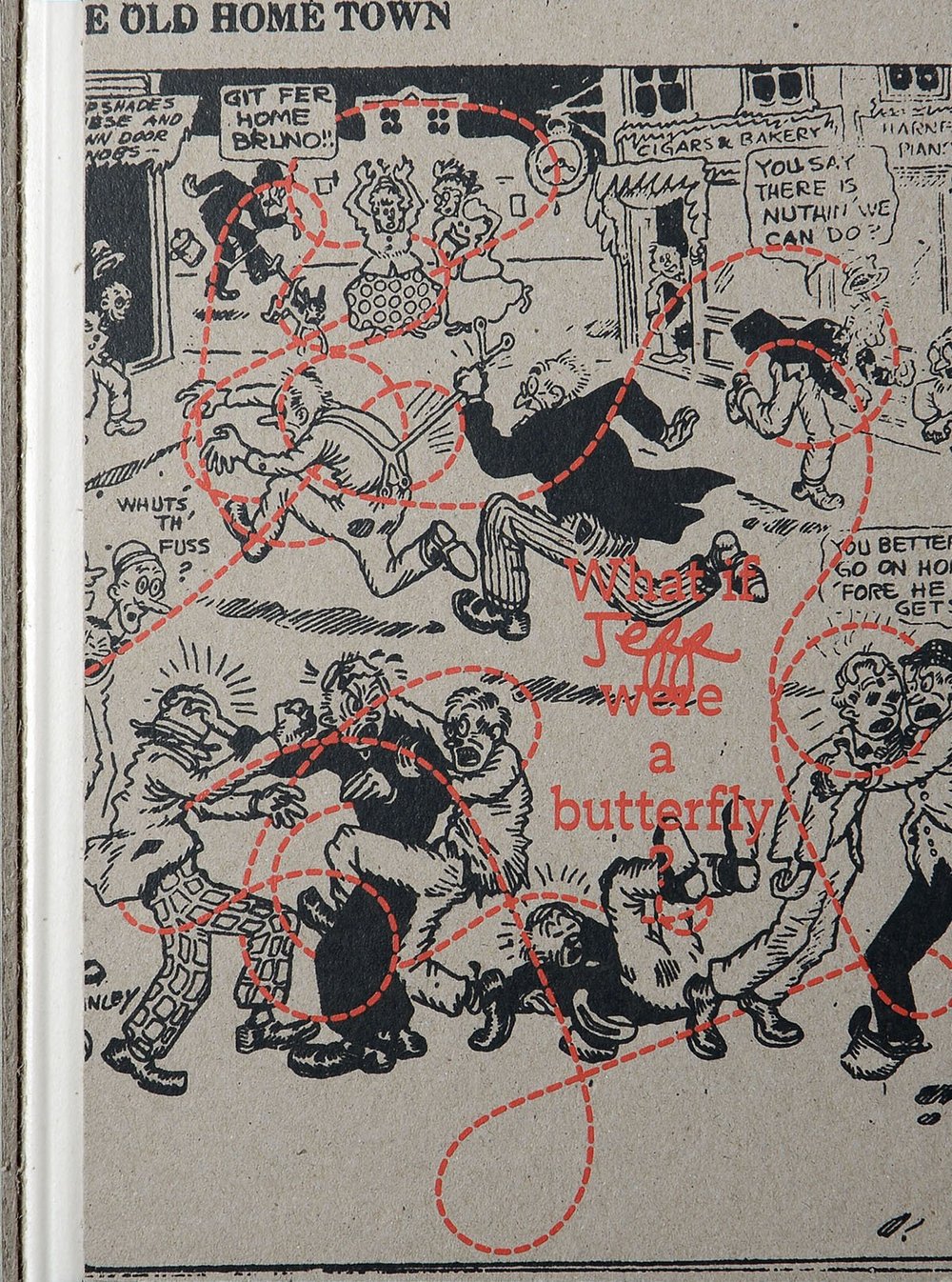 Jeff Mermelstein: What if Jeff were a butterfly?